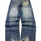 2000's Japanese Baggy Jeans *rare 36x32 (XL)