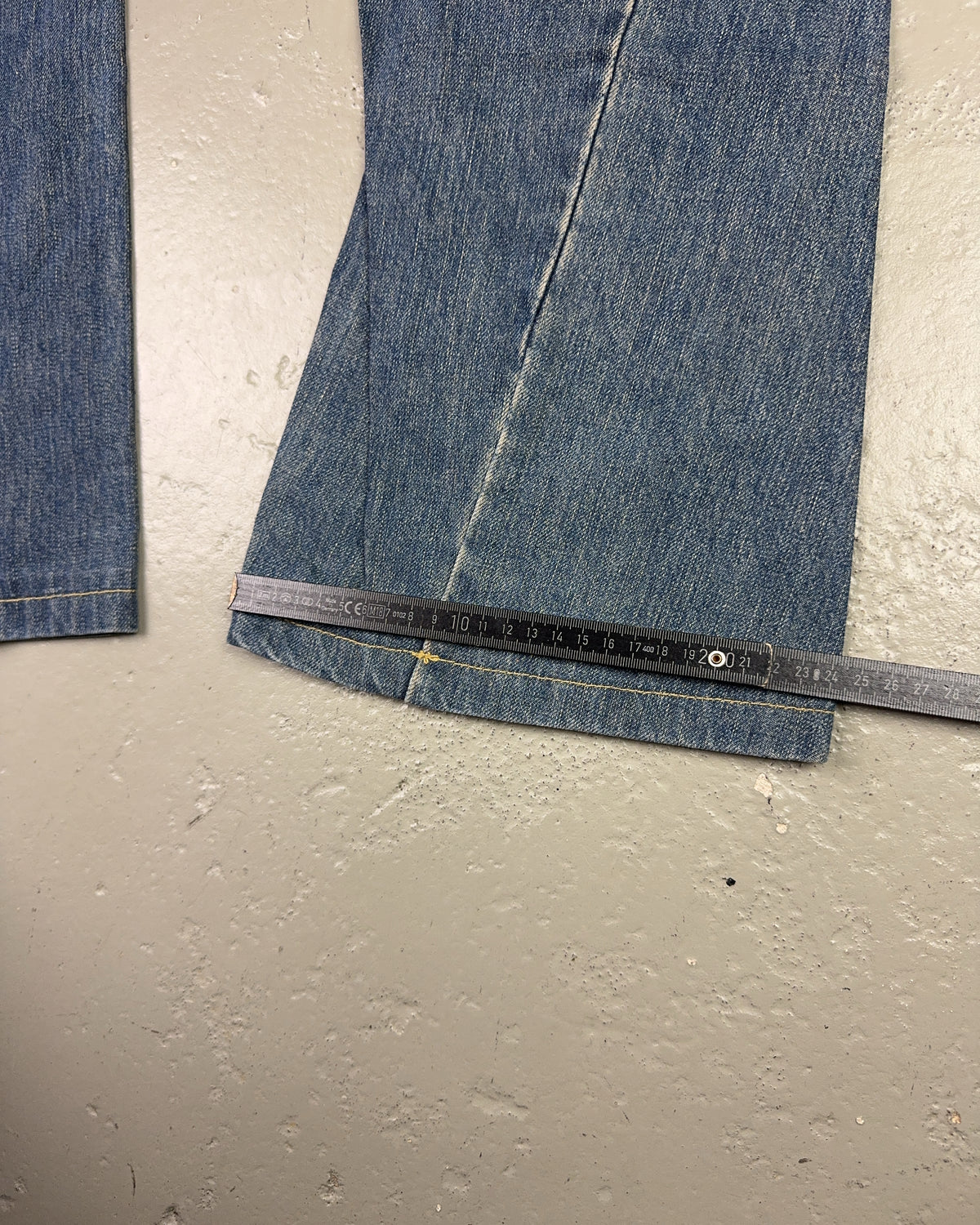 2000's Blueway [kulo] Japanese Archive Bootcut/Flared Jeans *very rare 30x30 (M)