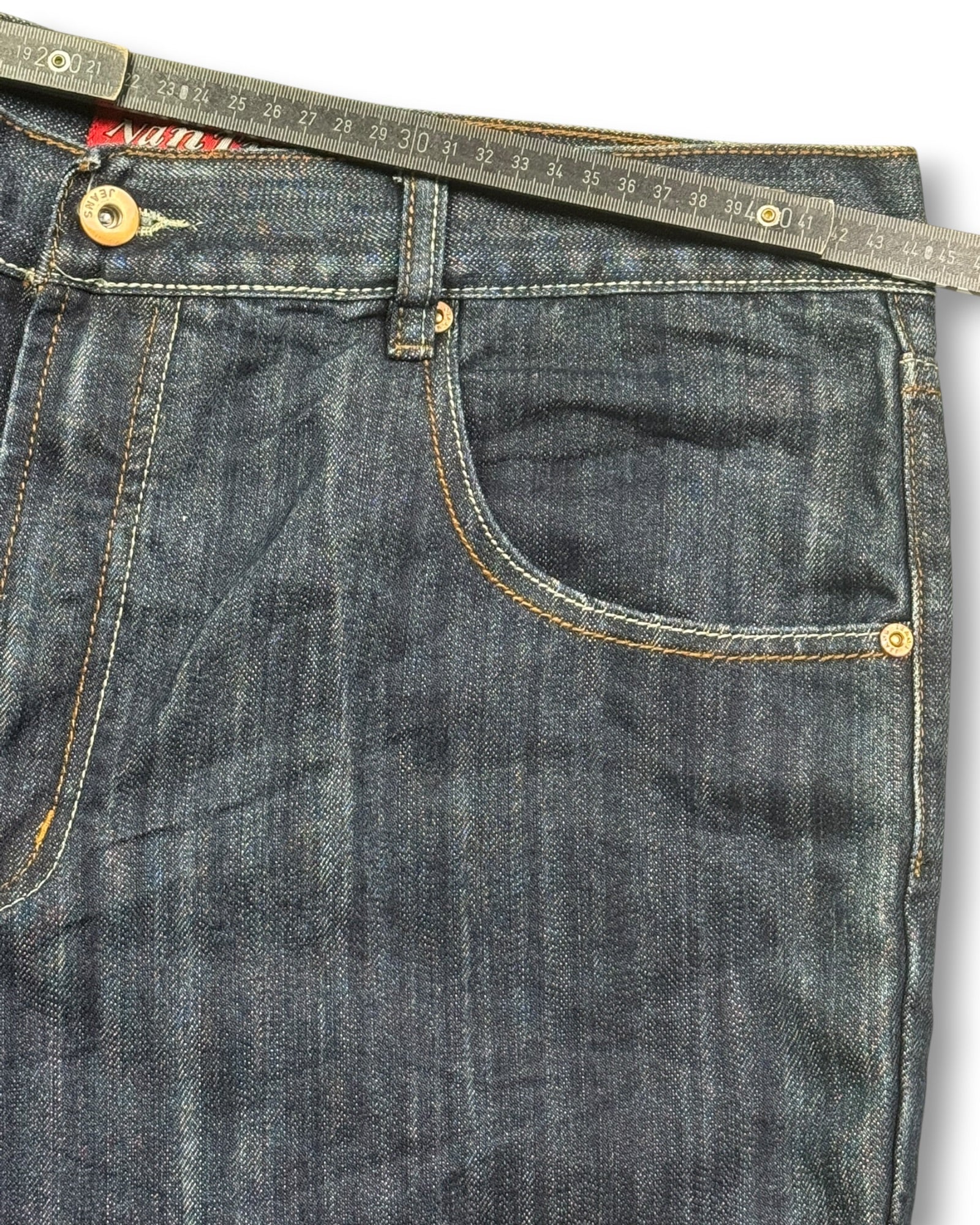 2000's Nanu Japanese Baggy Jeans *rare 34x34 (L)