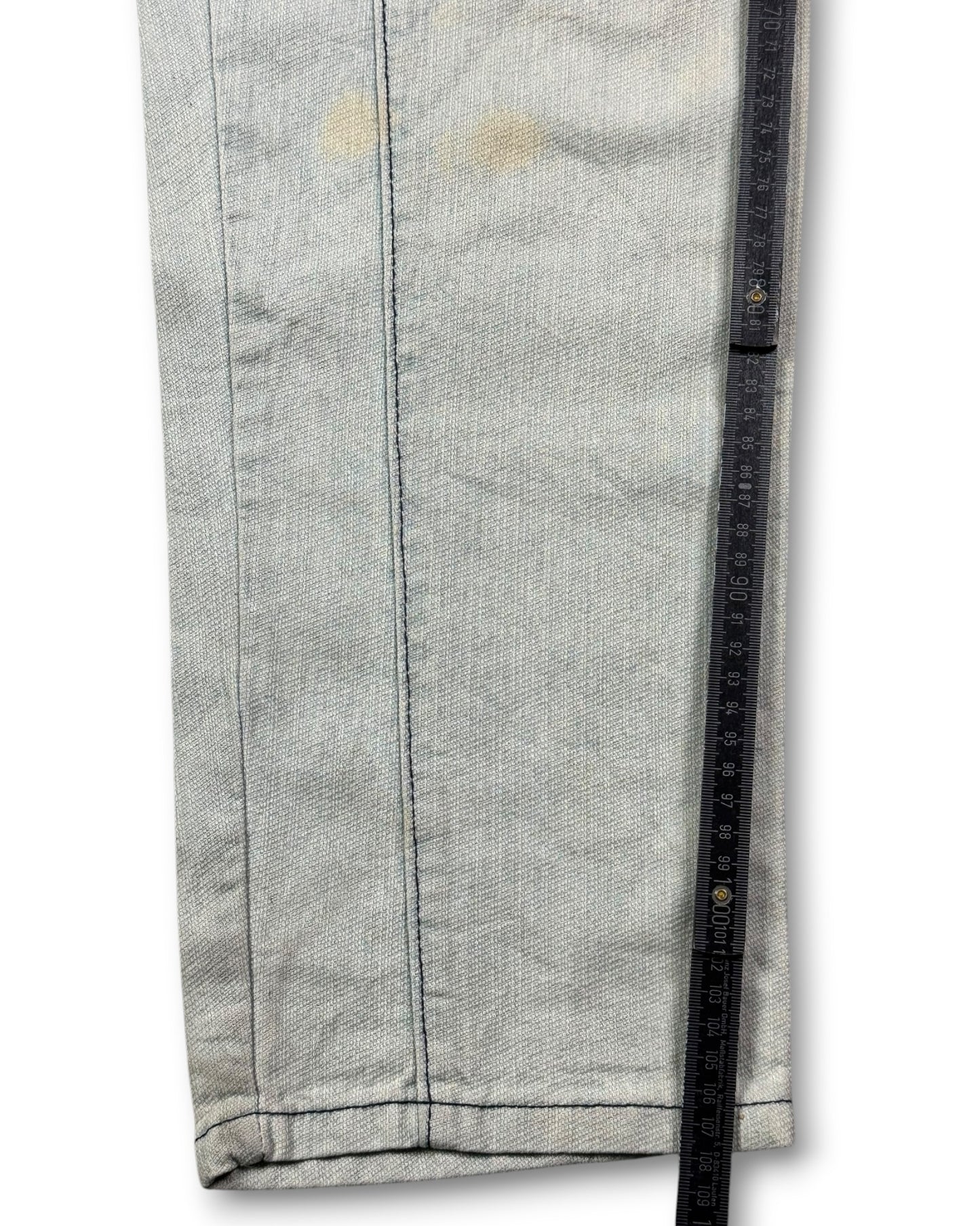 2000's Uniquan Straight/Baggy Japanese Jeans *rare 34x32 (L)