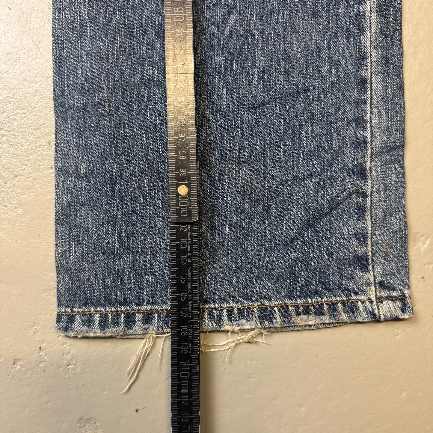 2000‘s Blue Way Japanese Straight Jeans *rare 30x32