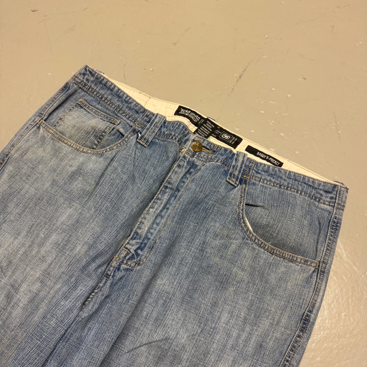 2000‘s Eckō Unltd. Hip Hop Baggy Jeans Vintage/Y2K *rare 36x34