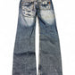 2000's Boy's Japanese Straight Jeans *very rare 34x32 (L)
