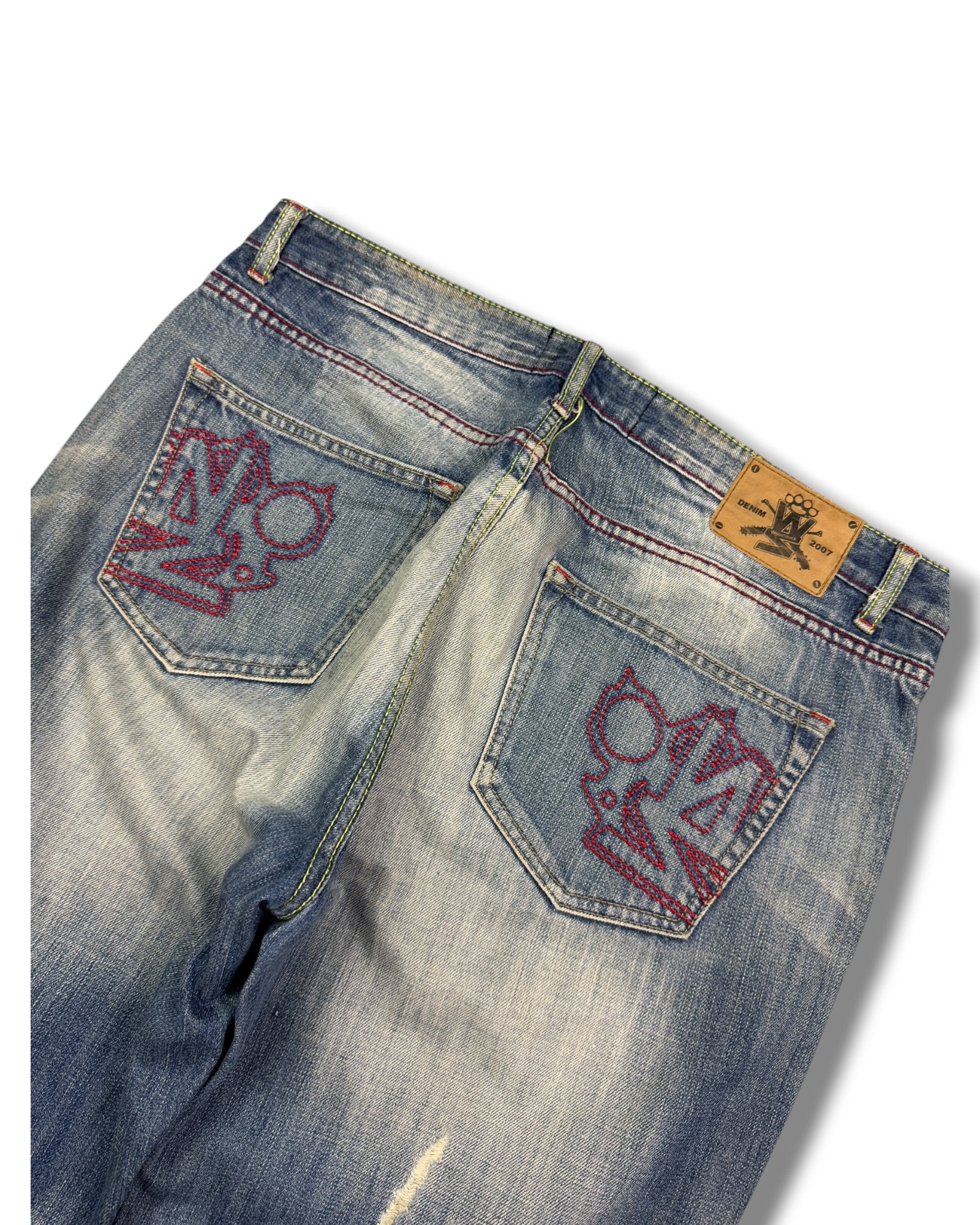 2000's Woodstock Baggy Jeans *very rare 36x32 (XL)