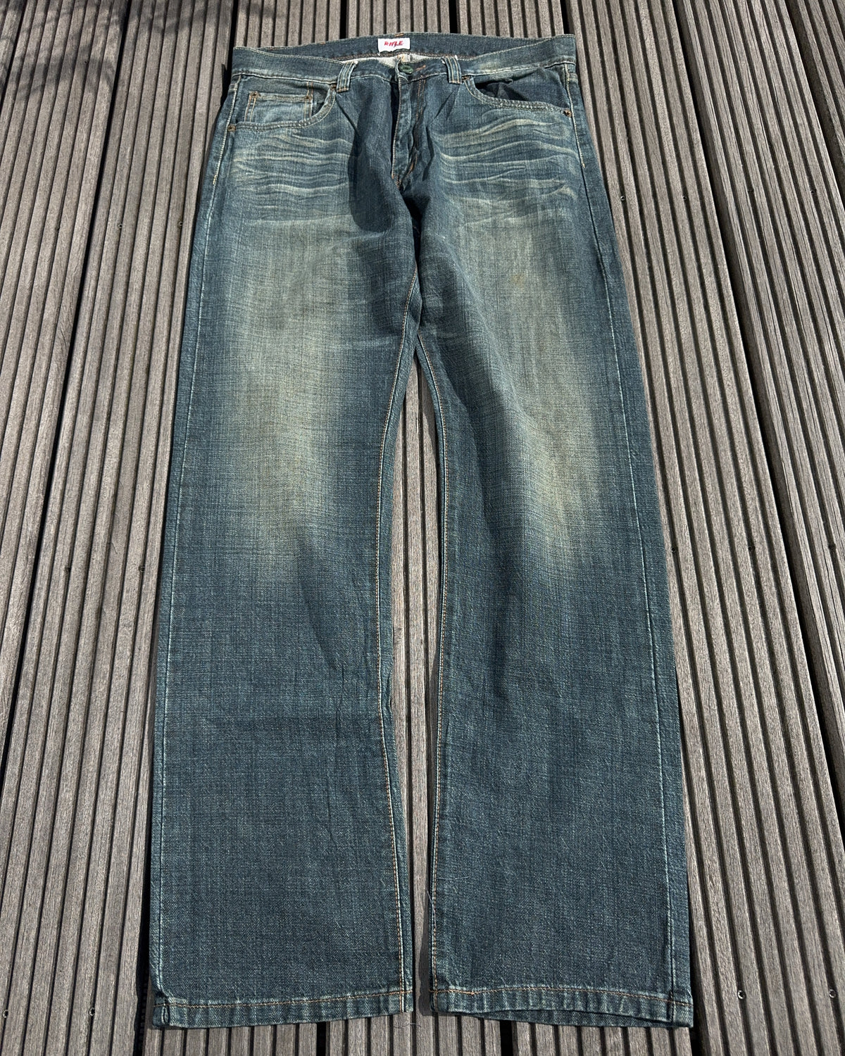 2000's Rifle Jeans Straight/Baggy Jeans *rare 34x32 (L)