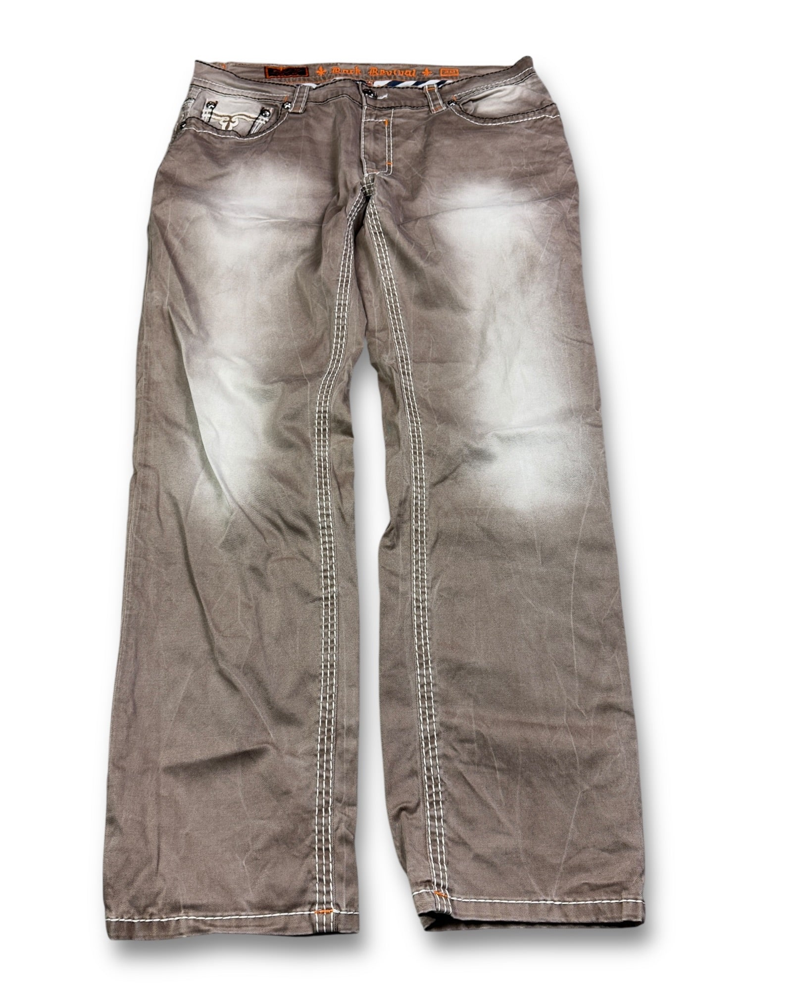 2000's Rock Revival Straight Jeans *very rare 38x32 (XXL)