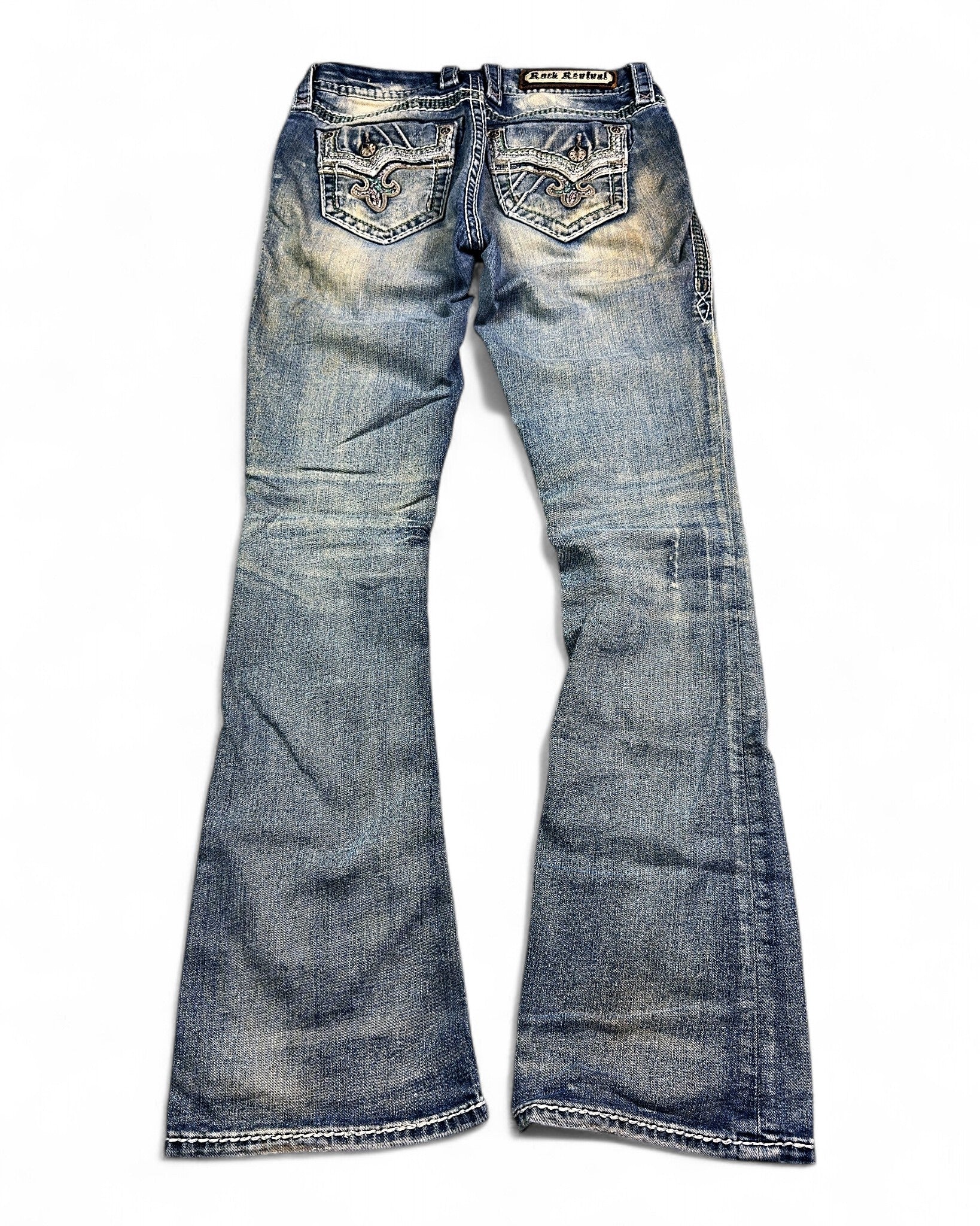 2000's Rock Revival Low Waist/Bootcut Jeans Women's *very rare 26x30 (S)