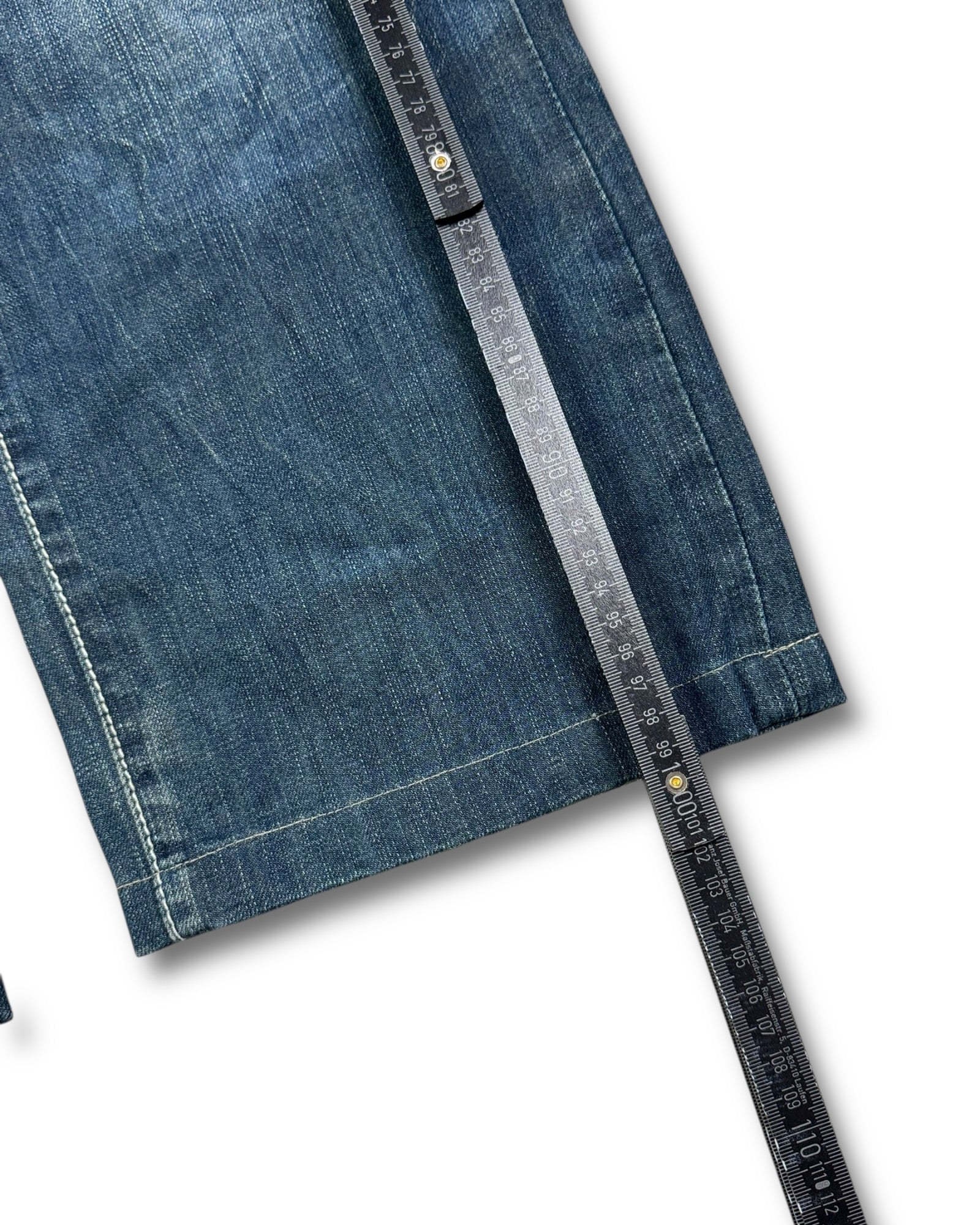 2000's Osaka Big Train Japanese Archive Baggy Jeans *extremely rare 38x30 (XXL)