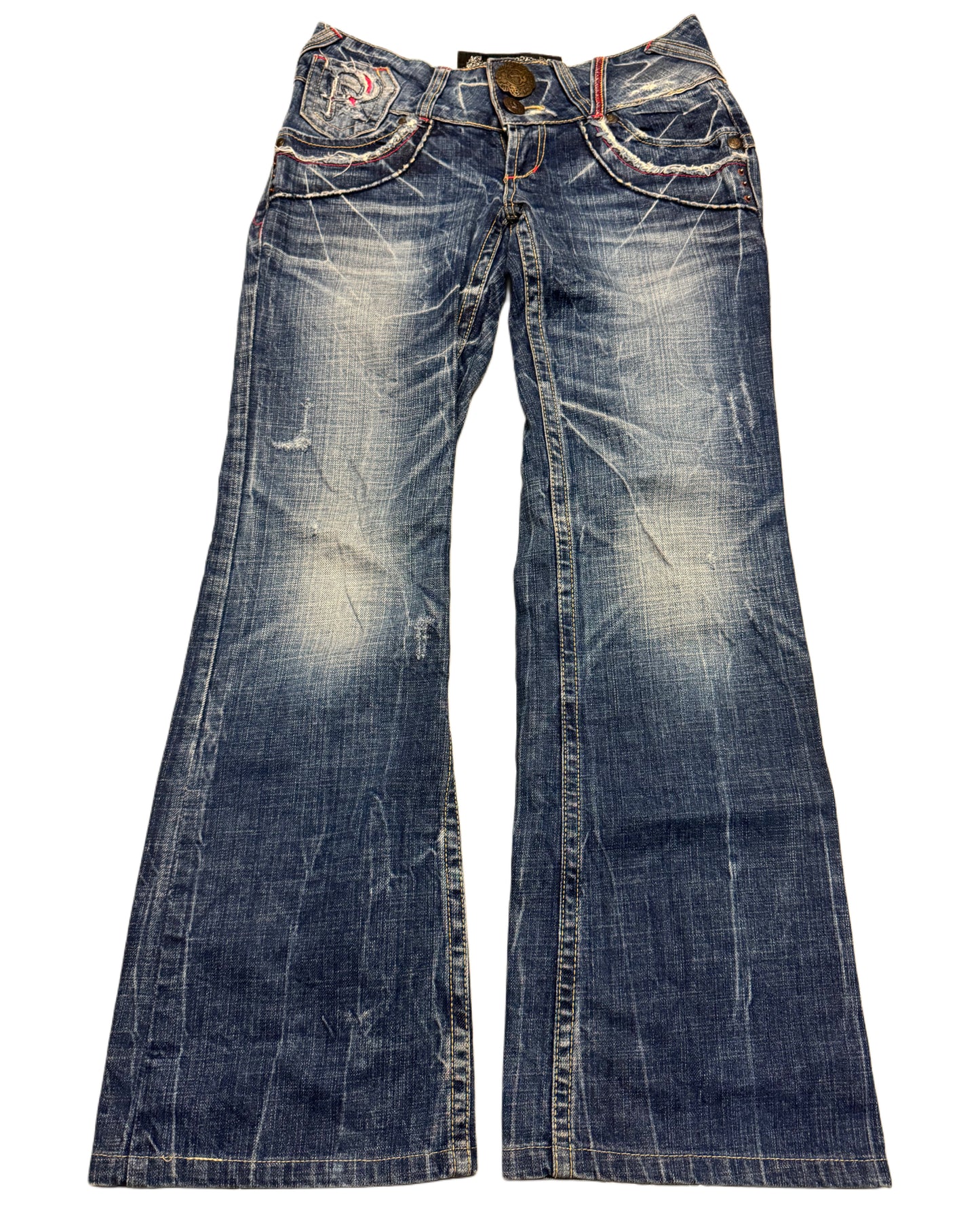 2000’s Red Pepper Japanese Flared/Low Waist Jeans Women’s *extrem selten (S)