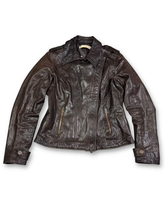 2000's Kaos Leather Jacket Women's *rare (S)