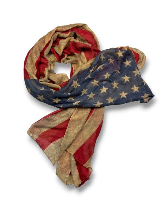 Earth Tone USA Scarf