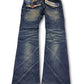 2000's Lolita Low Waist/Bootcut Japanese Archive Jeans Women's *very rare W27 (S)