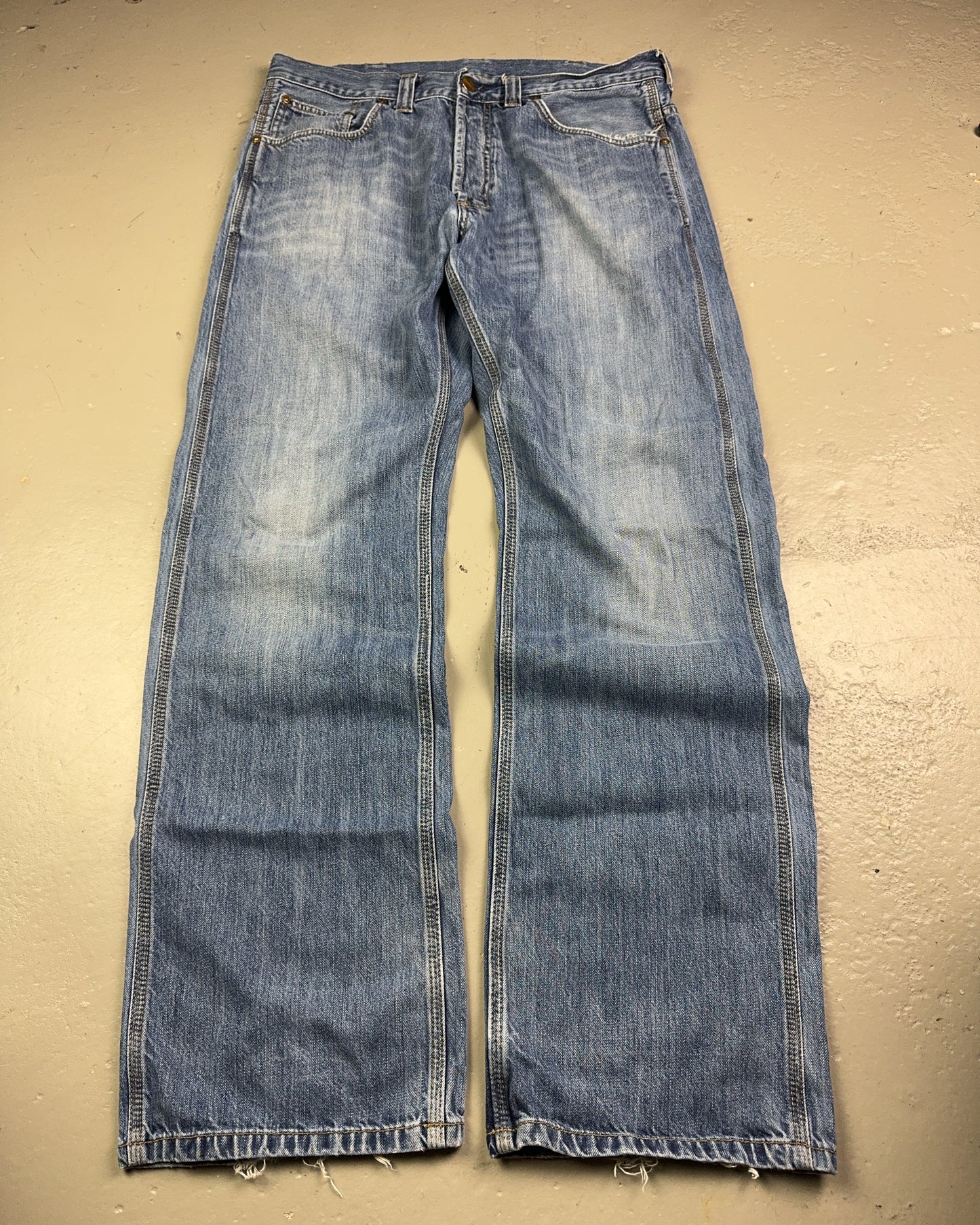 1990's Carhartt Baggy Jeans *rare 34x32 (L)