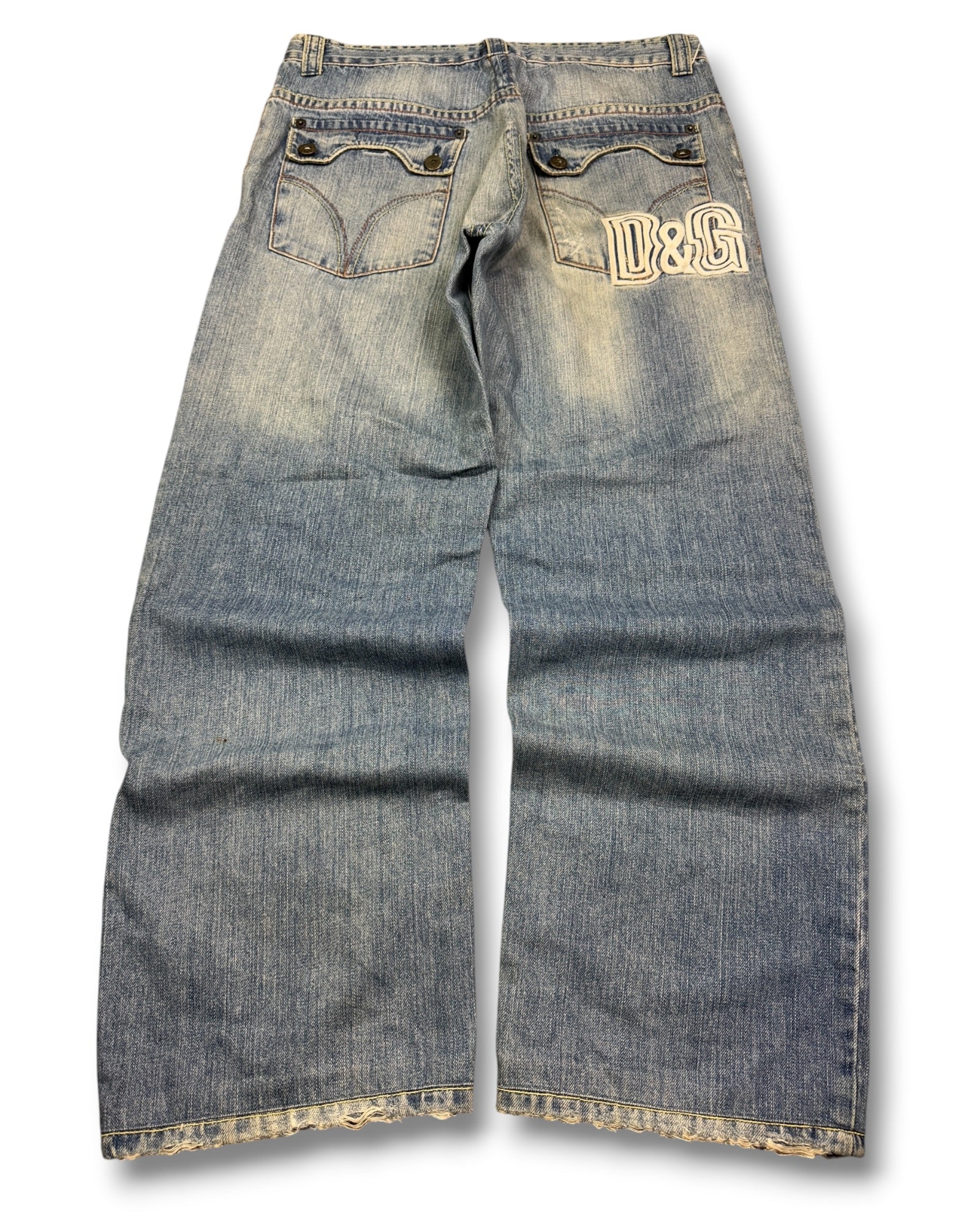 2000's D&G Baggy Jeans *very rare 34x30 (L)
