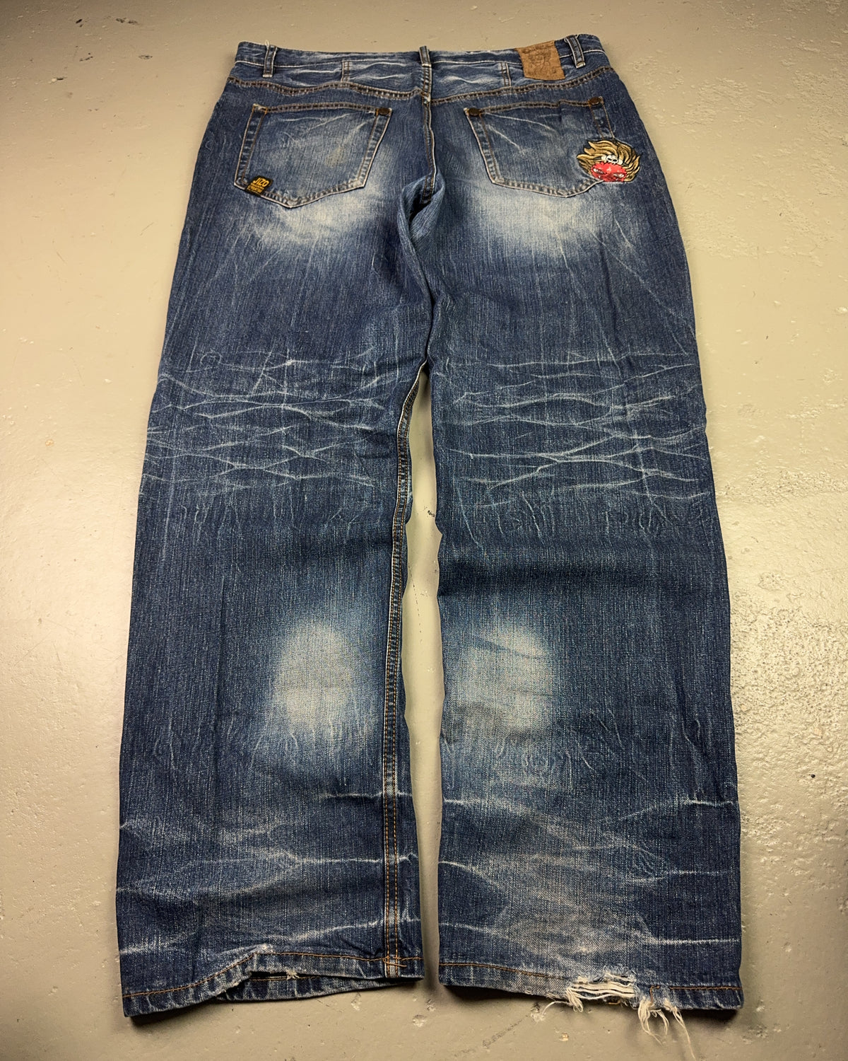 2000's Jizo Japanese Archive Baggy Jeans * 40x34 (3XL)