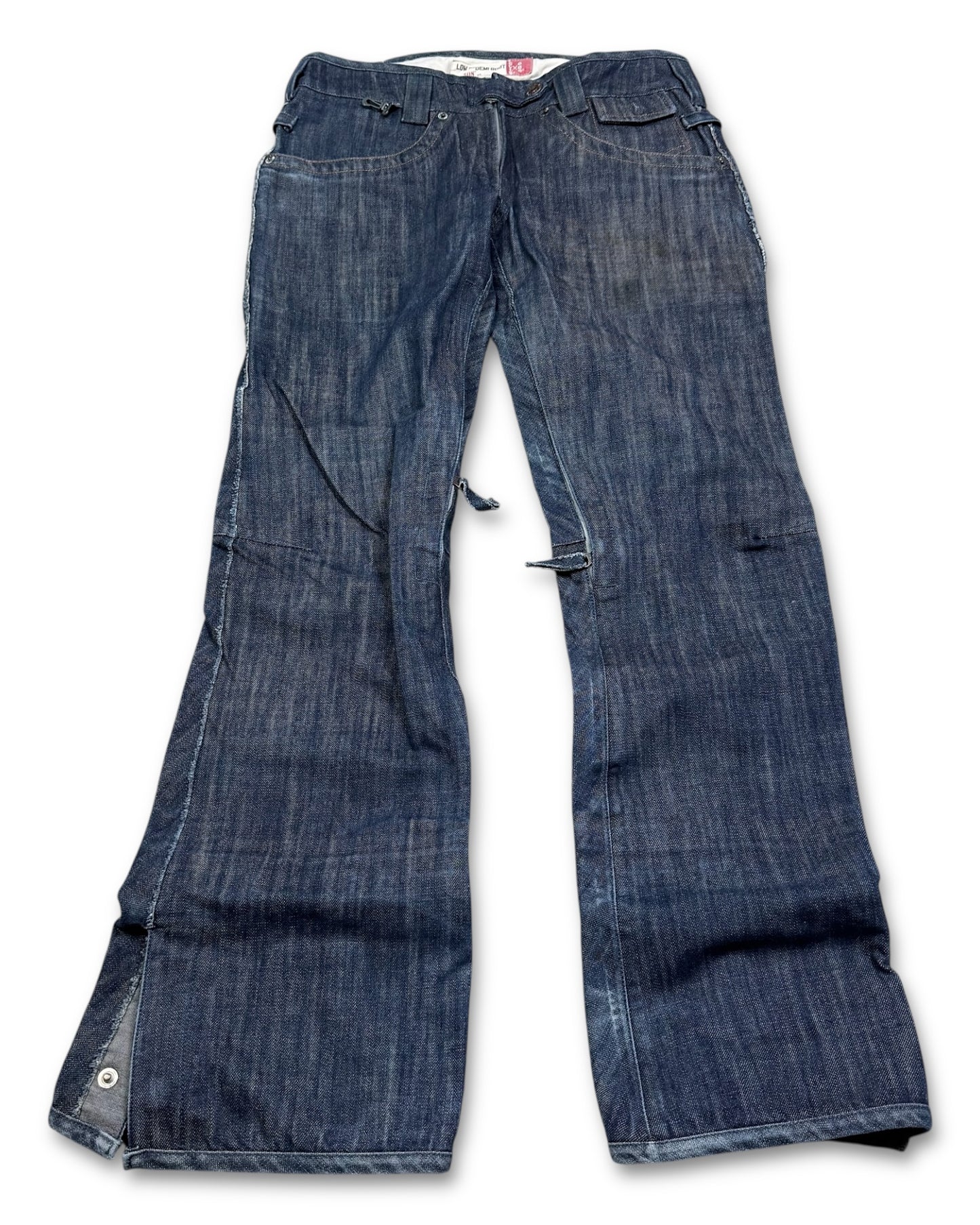 2008 Levi‘s x 686 Low Rise Bootcut Snowpants/Jeans Women‘s *very rare (S/W29)