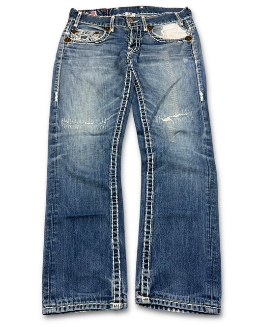 2000's True Religion Straight/Baggy Jeans *rare 32x30 (M)