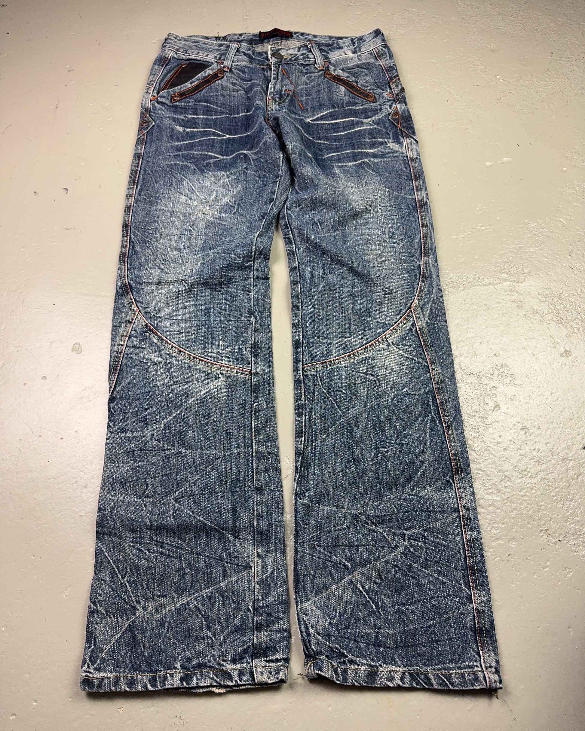 2000's Eightmun Japanese Archive Straight/Baggy Jeans *very rare 30x32 (M)