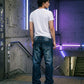 2010's Denim Straight Jeans 40x34 (XXL)
