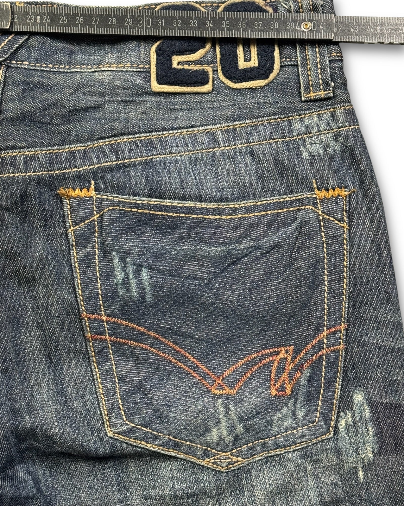 2000's Plory Straight Jeans *rare 32x32 (M)
