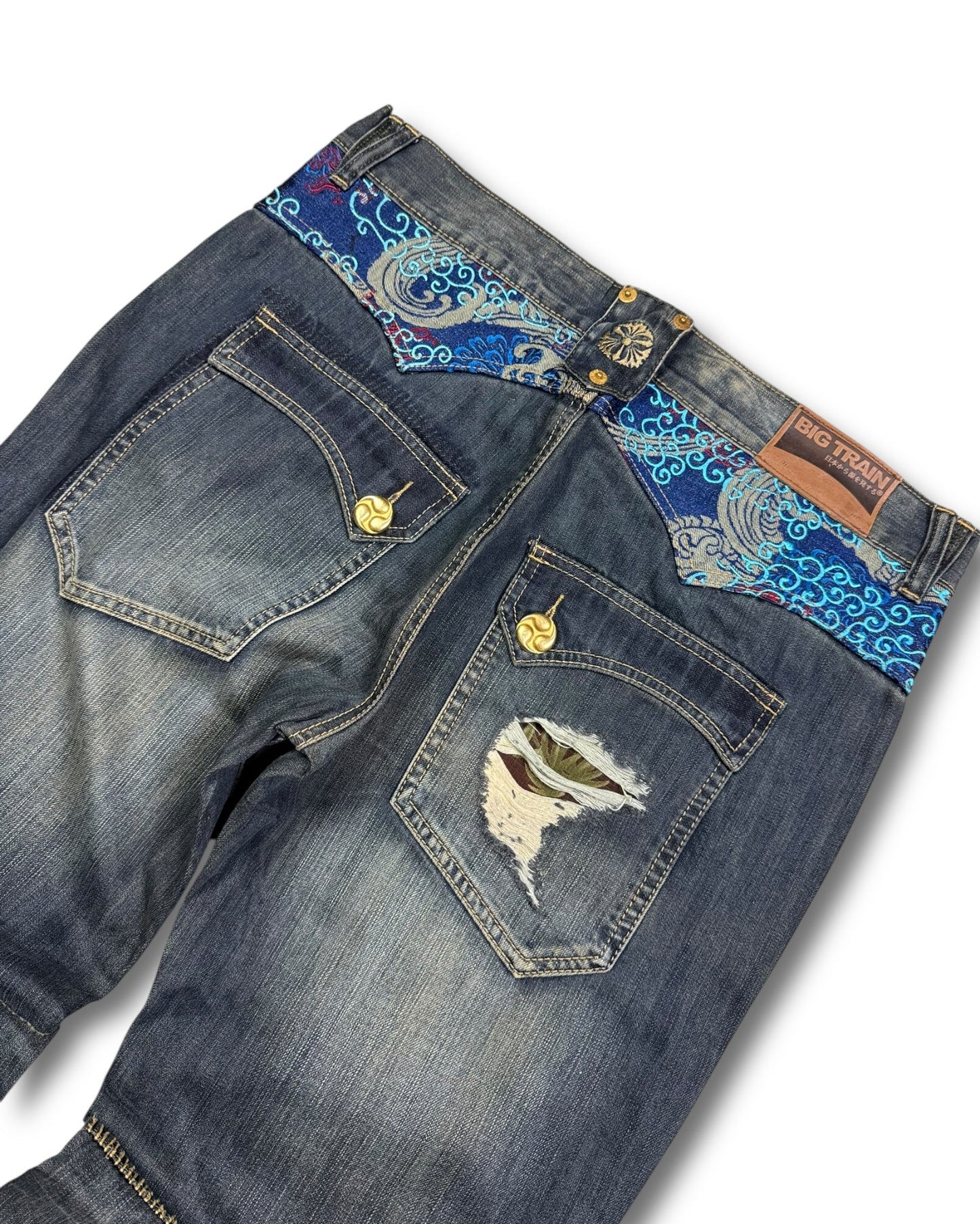 2000's Big Train Japanese Archive Baggy Jeans *extremely rare 38x36 ()