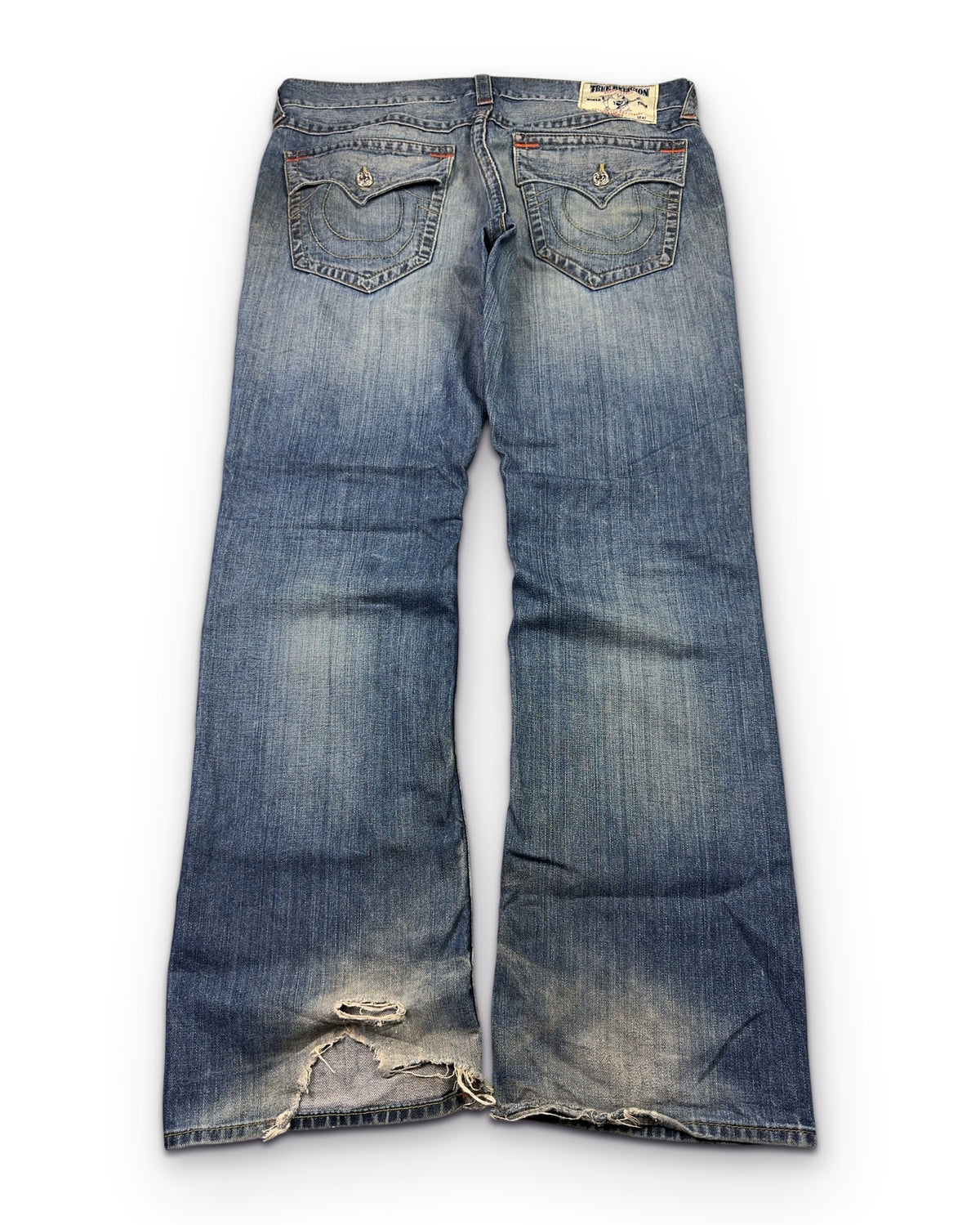 2000's True Religion Baggy/Bootcut Jeans * 38x36 (XXL)