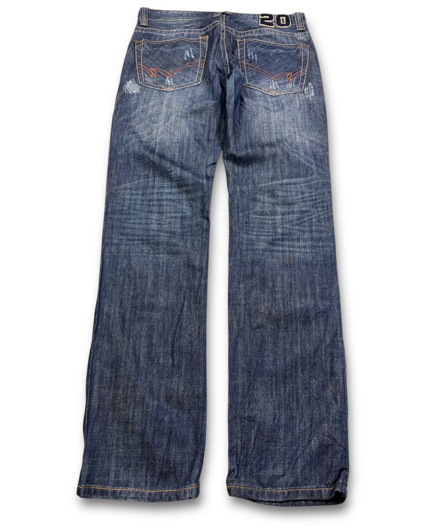2000's Plory Straight Jeans *rare 32x32 (M)