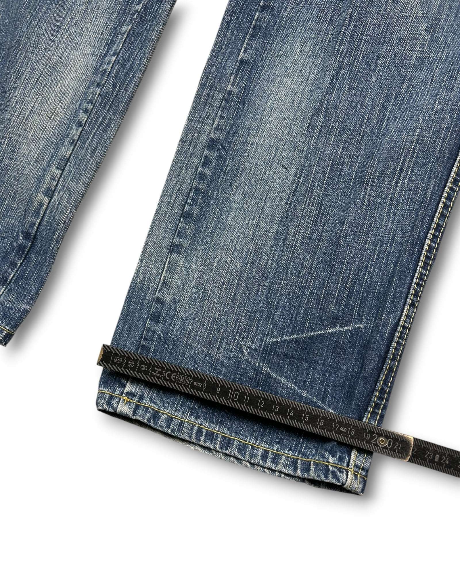 2000's Oniarai Baggy Japanese Jeans *very rare 34x32 (L)