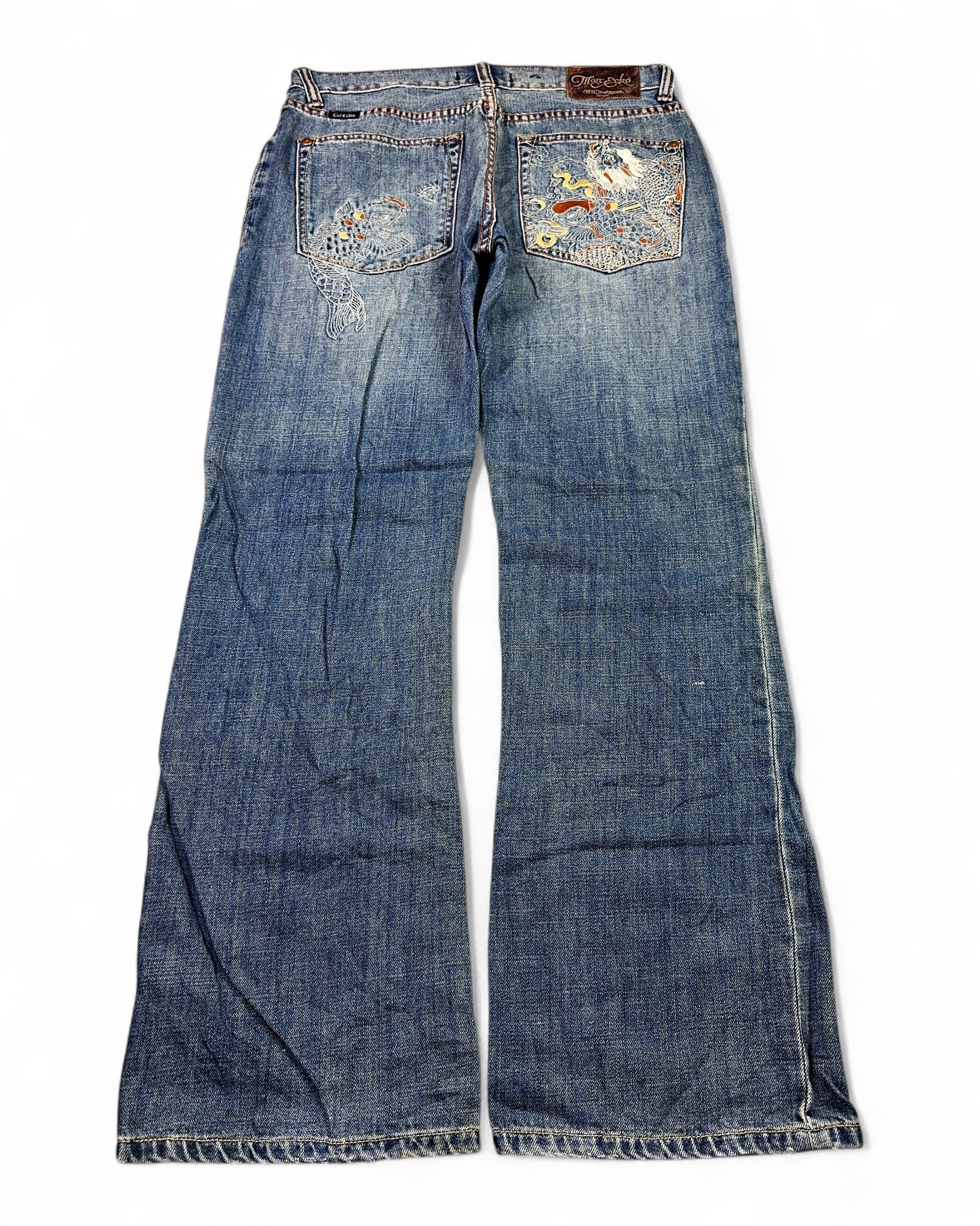 2000's Mark Ecko Hip Hop Baggy/Bootcut Jeans *very rare 32x32 (M)