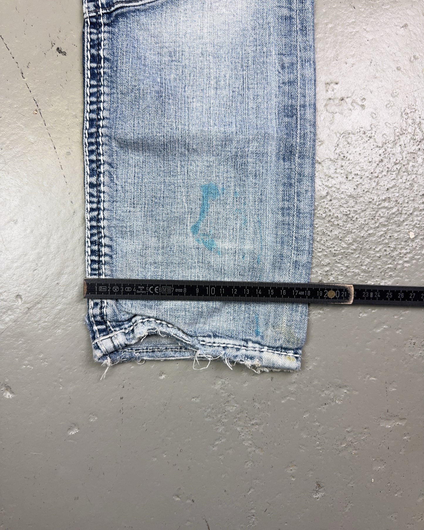 2000's Rock Revival Straight Jeans *rare W29 (S)