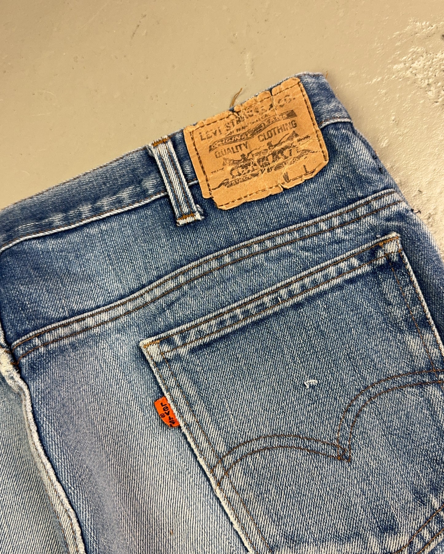 1980's Levi's Baggy/Bootcut Jeans *extremely rare 36x32 (XL)