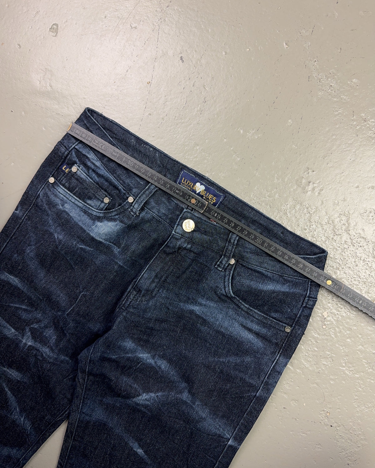 2000's Luxury Blue Bootcut/Flared Jeans Women's *rare 30x32 (M)