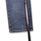 2000's V-blue Japanese Slim/Straight Jeans *rare 36x32 (XL)