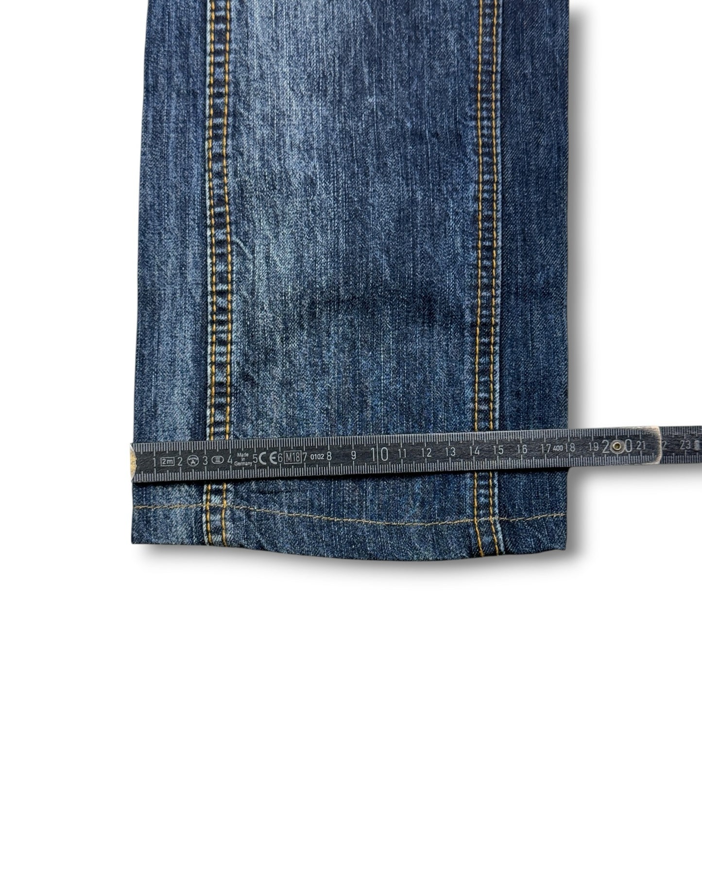 2000's Jizo Japanese Slim/Straight Jeans *very rare 26x30 (XS)