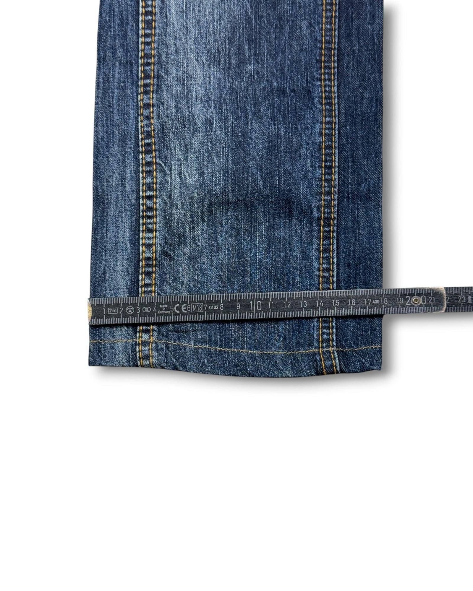 2000's Jizo Japanese Slim/Straight Jeans *very rare 26x30 (XS)