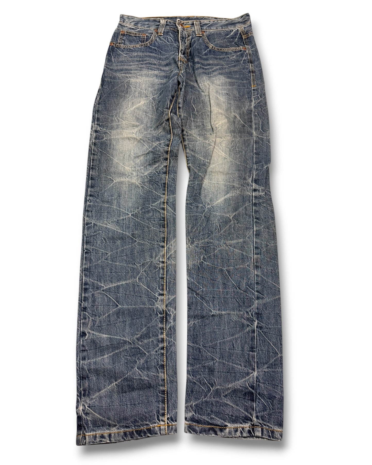 2000's Big Group Slim/Straight Japanese Jeans *rare 30x32 (M)