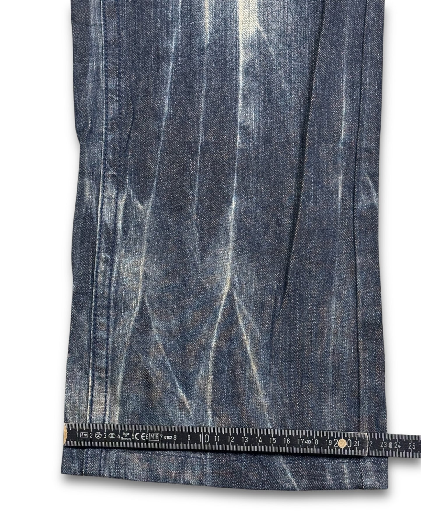 2000's Blue Subject Japanese Straight/Baggy Jeans *very rare 38x30 (XXL)