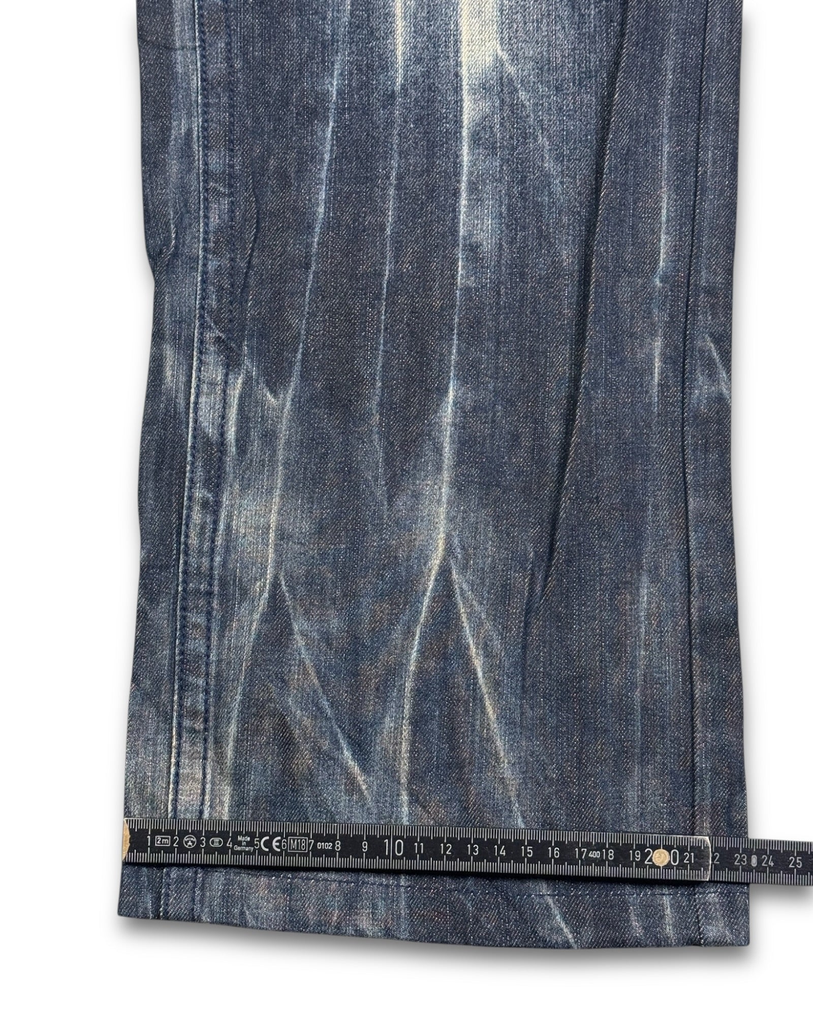 2000's Blue Subject Japanese Straight/Baggy Jeans *very rare 38x30 (XXL)