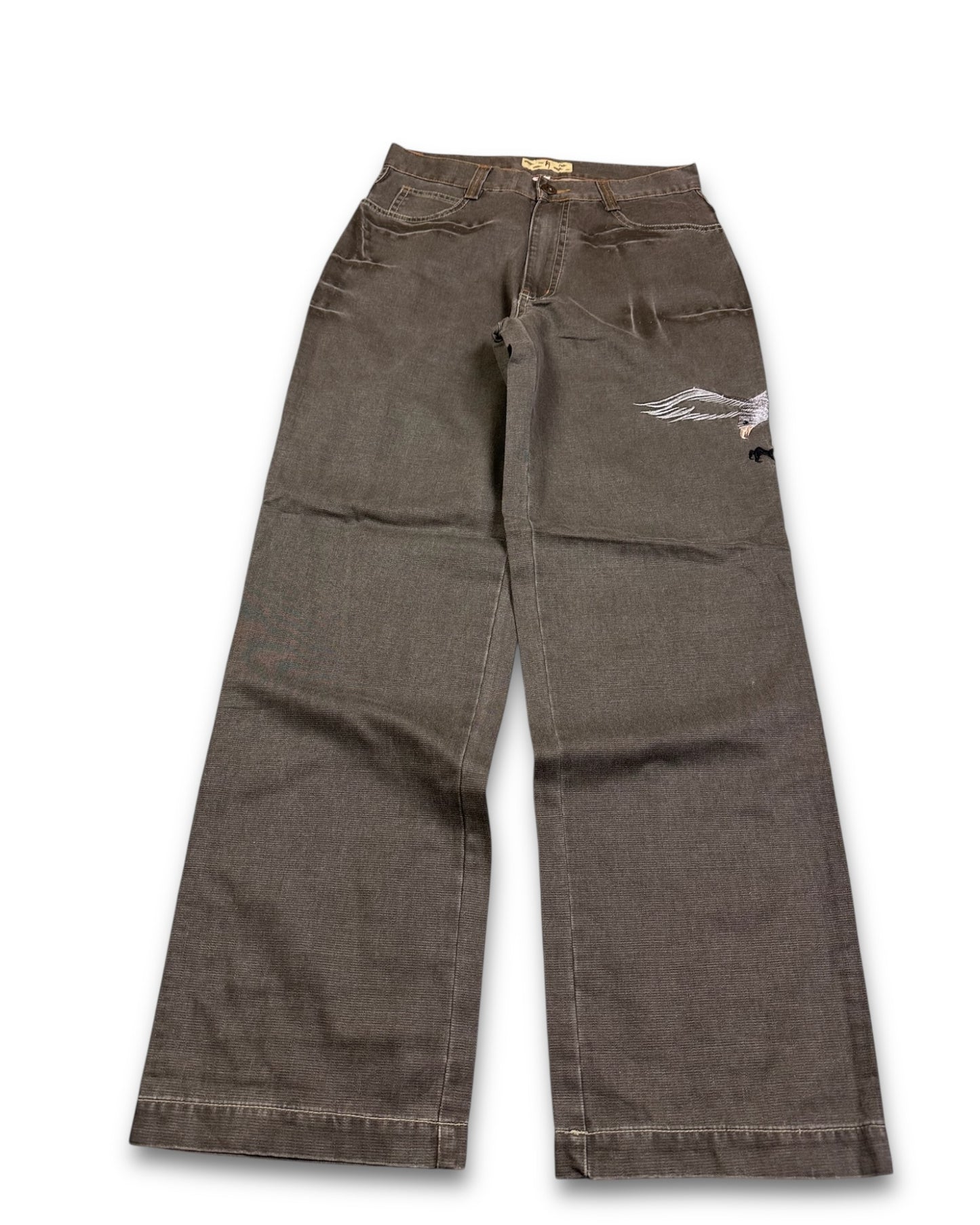 2000's Yu Straight/Baggy Japanese Jeans *rare 28x32 (S)