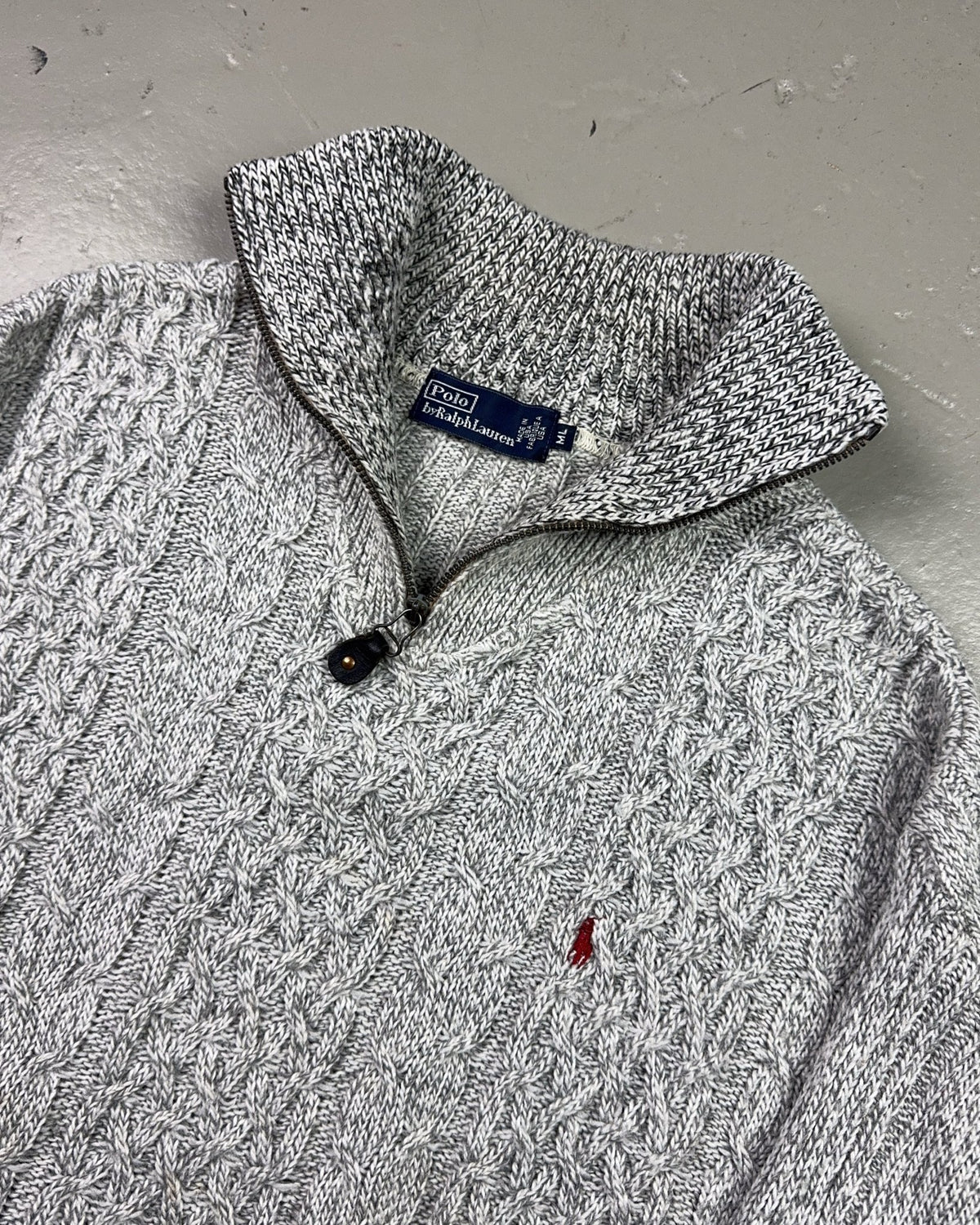 1990's Ralph Lauren Knit Sweater *very rare (L)