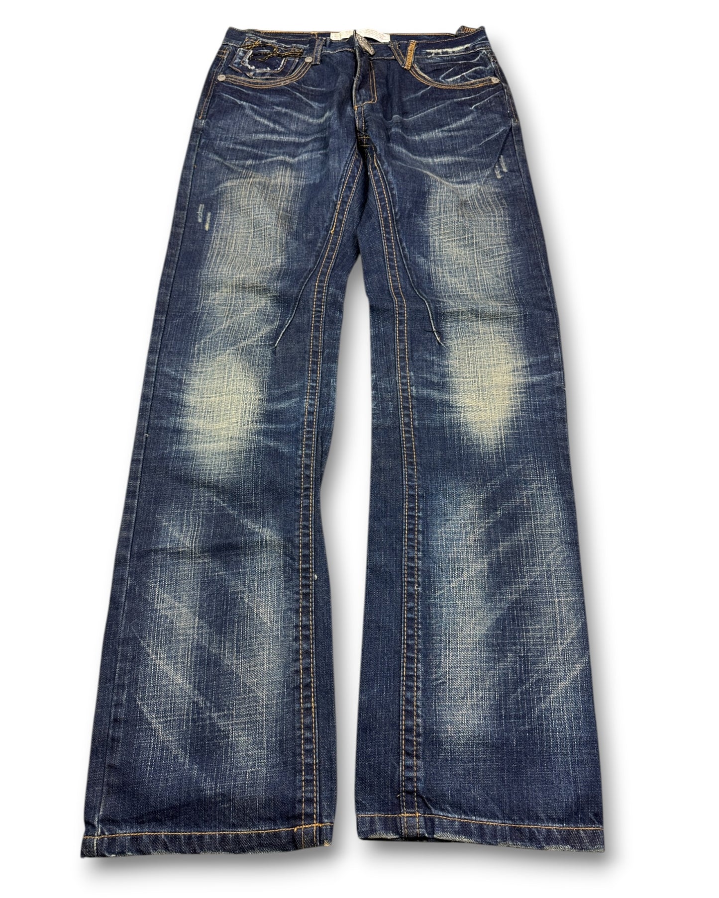 2000's Solberry Straight/Baggy Japanese Archive Jeans Women's *very rare 30x30 (M)