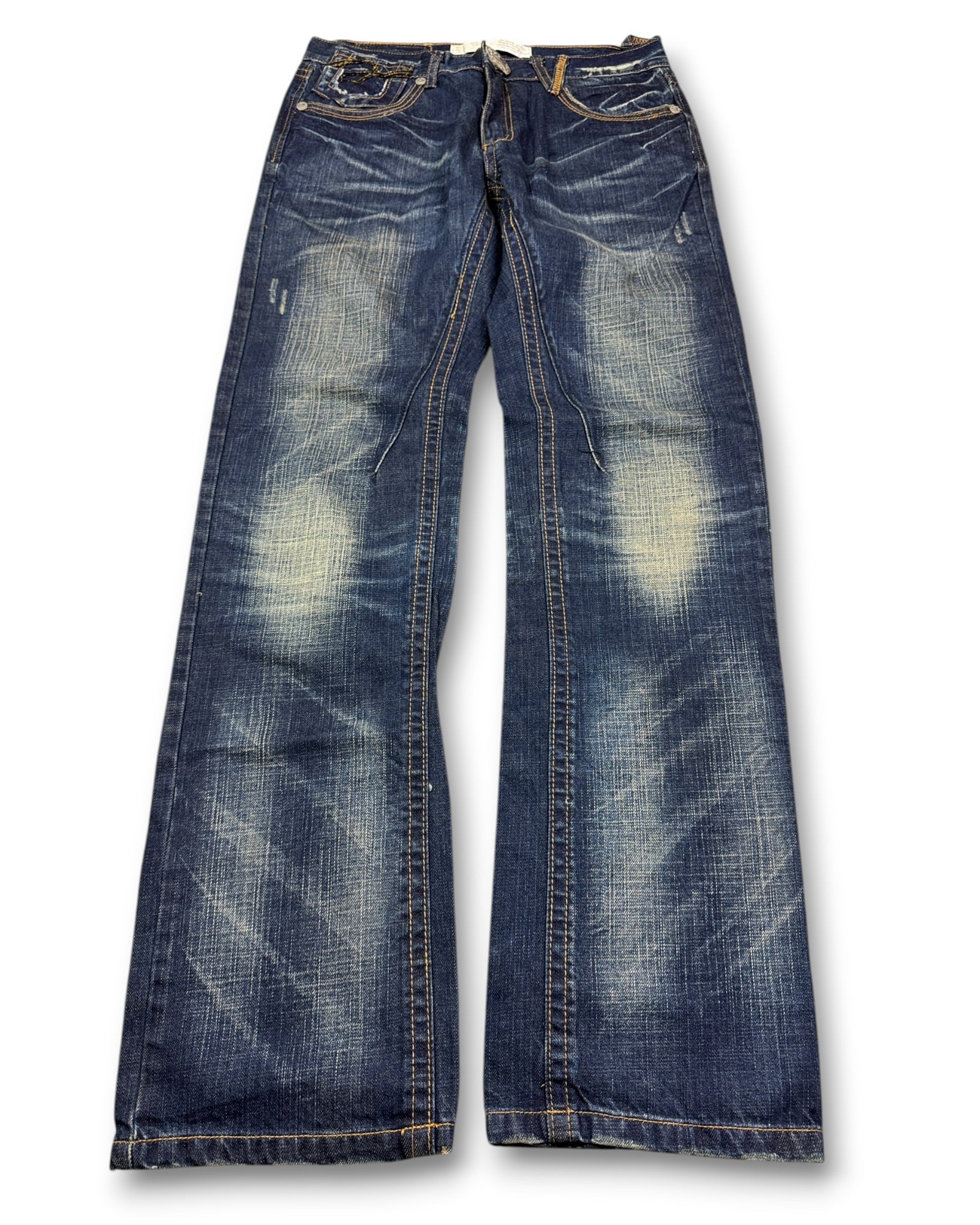 2000's Solberry Straight/Baggy Japanese Archive Jeans Women's *very rare 30x30 (M)