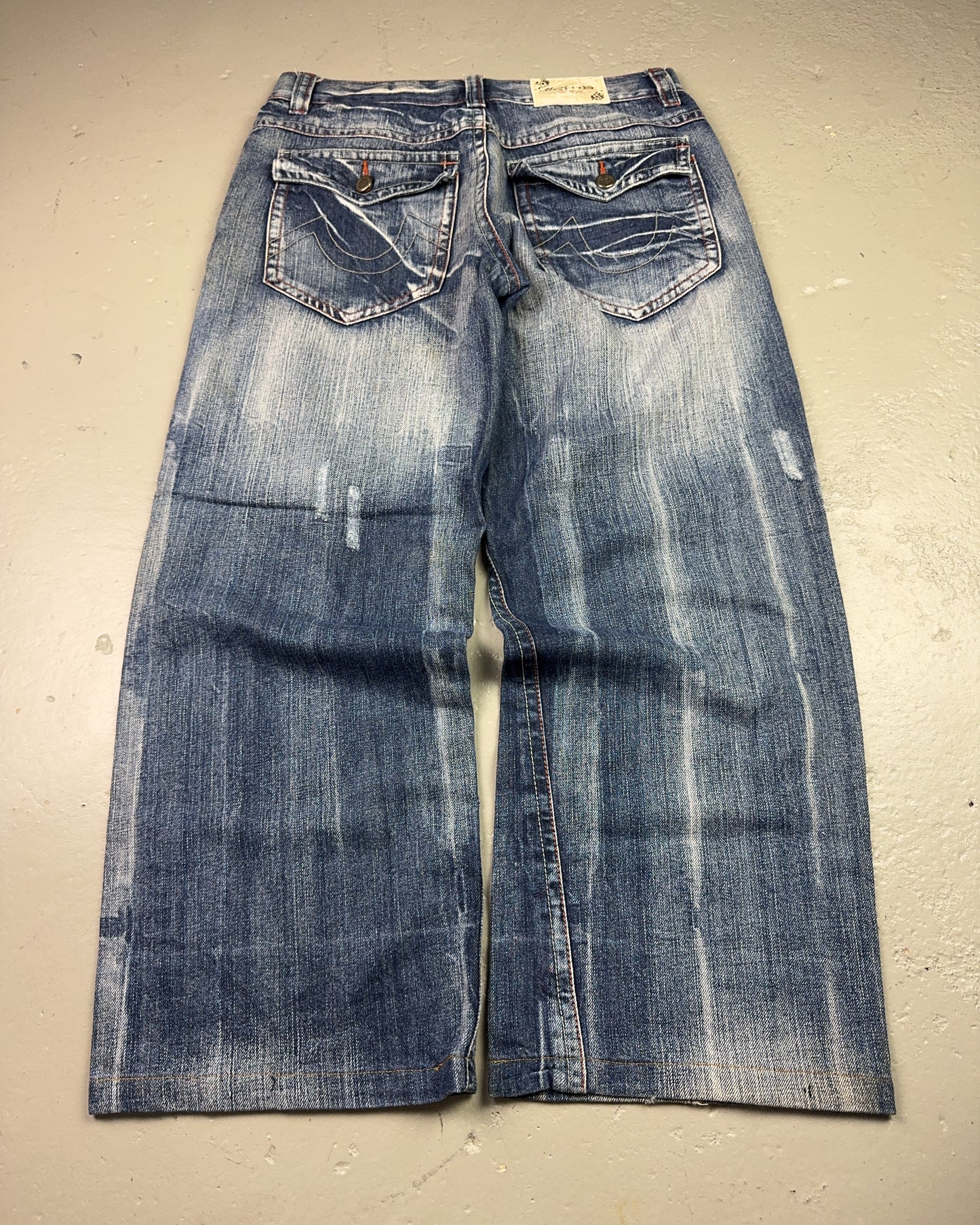 2000's Miryahmboian Japanese Baggy Jeans *rare 34x30 (L)