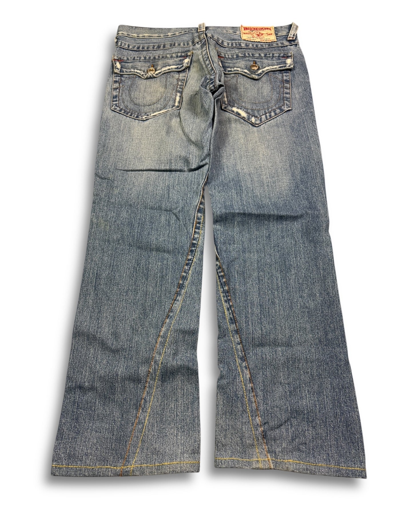 2000's True Religion Straight/Baggy Jeans *rare 34x30 (L)