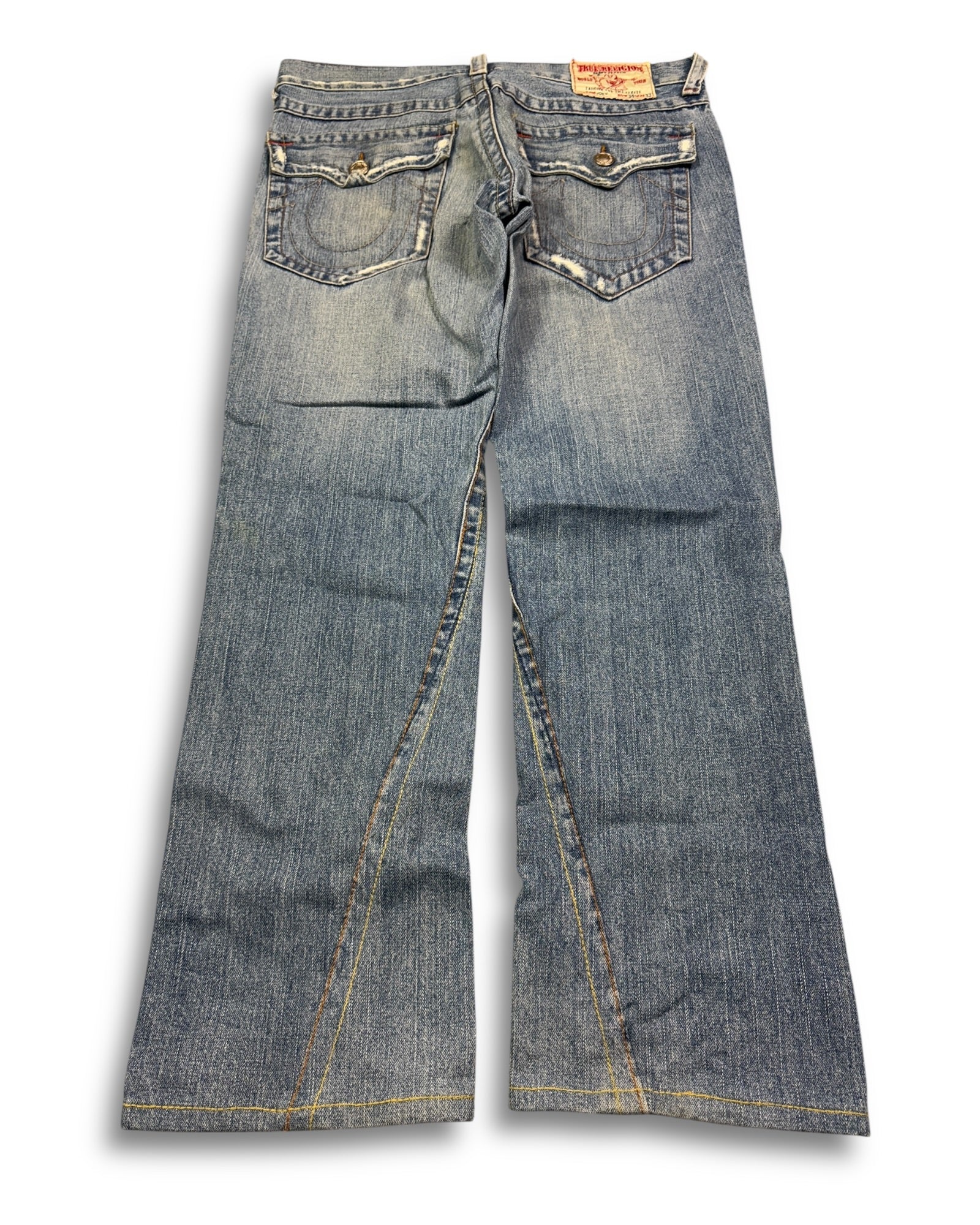 2000's True Religion Straight/Baggy Jeans *rare 34x30 (L)