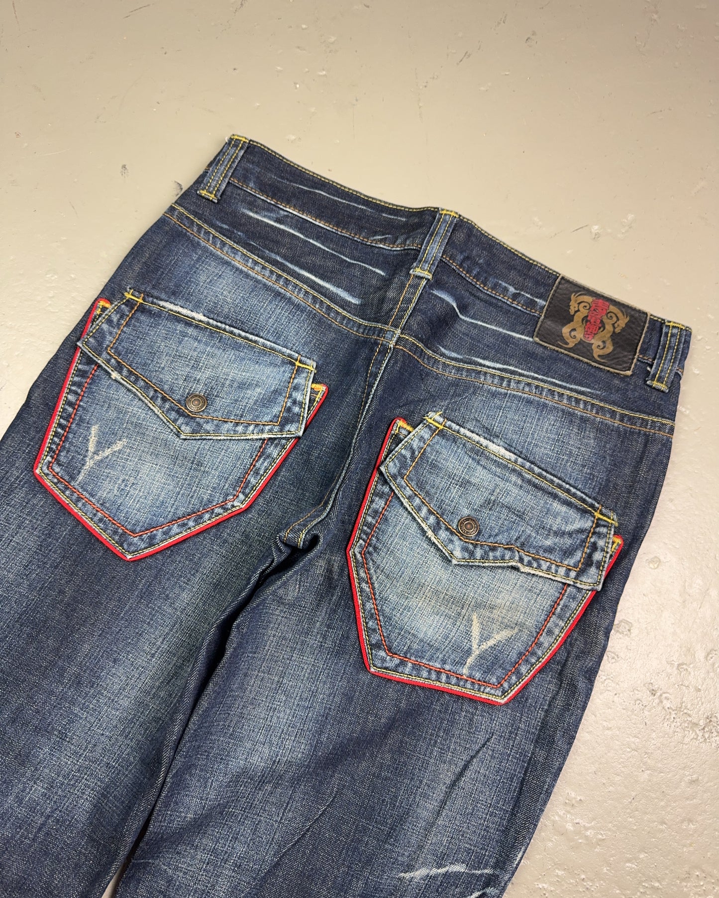 2000's Stockton Japanese Archive Straight/Baggy Jeans *very rare 32x32 (M)