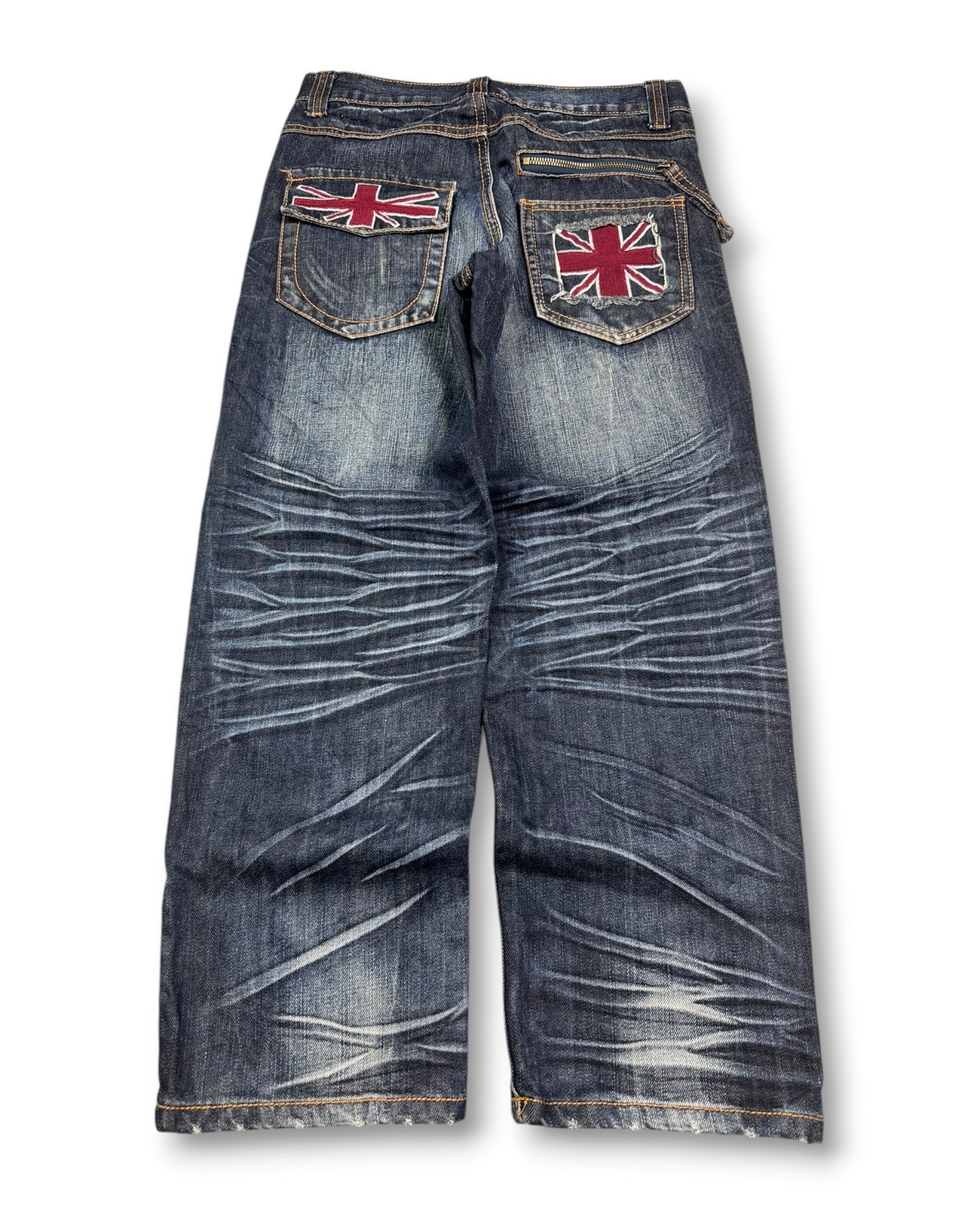 2000's Japanese Archive Straight/Baggy Jeans *very rare 26x26 (XS)