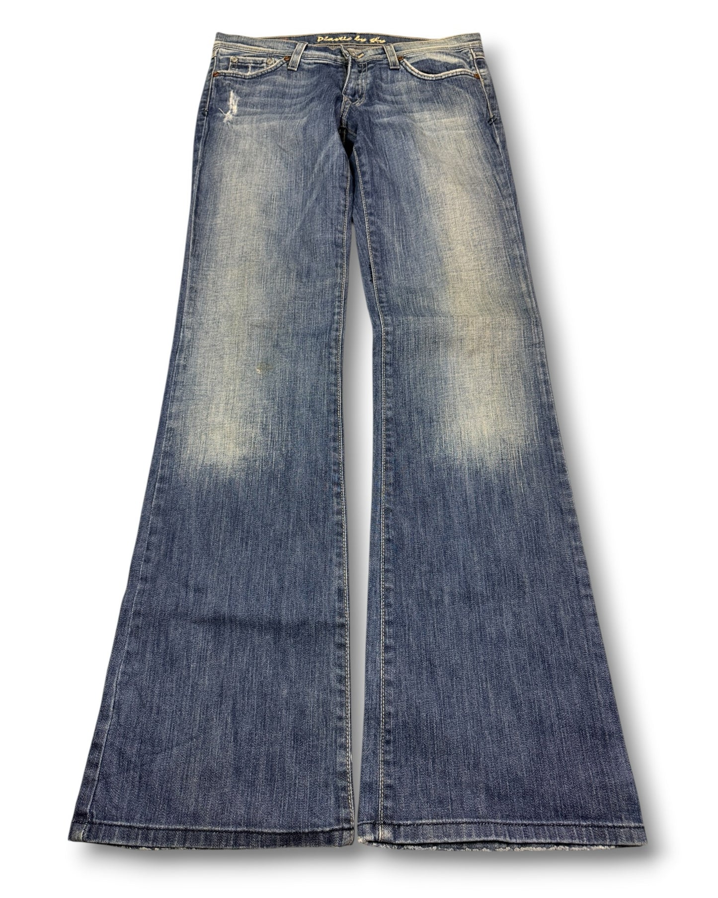 2000's Plastic by GLY Low Waist/Bootcut Jeans *rare 30x30 (M)