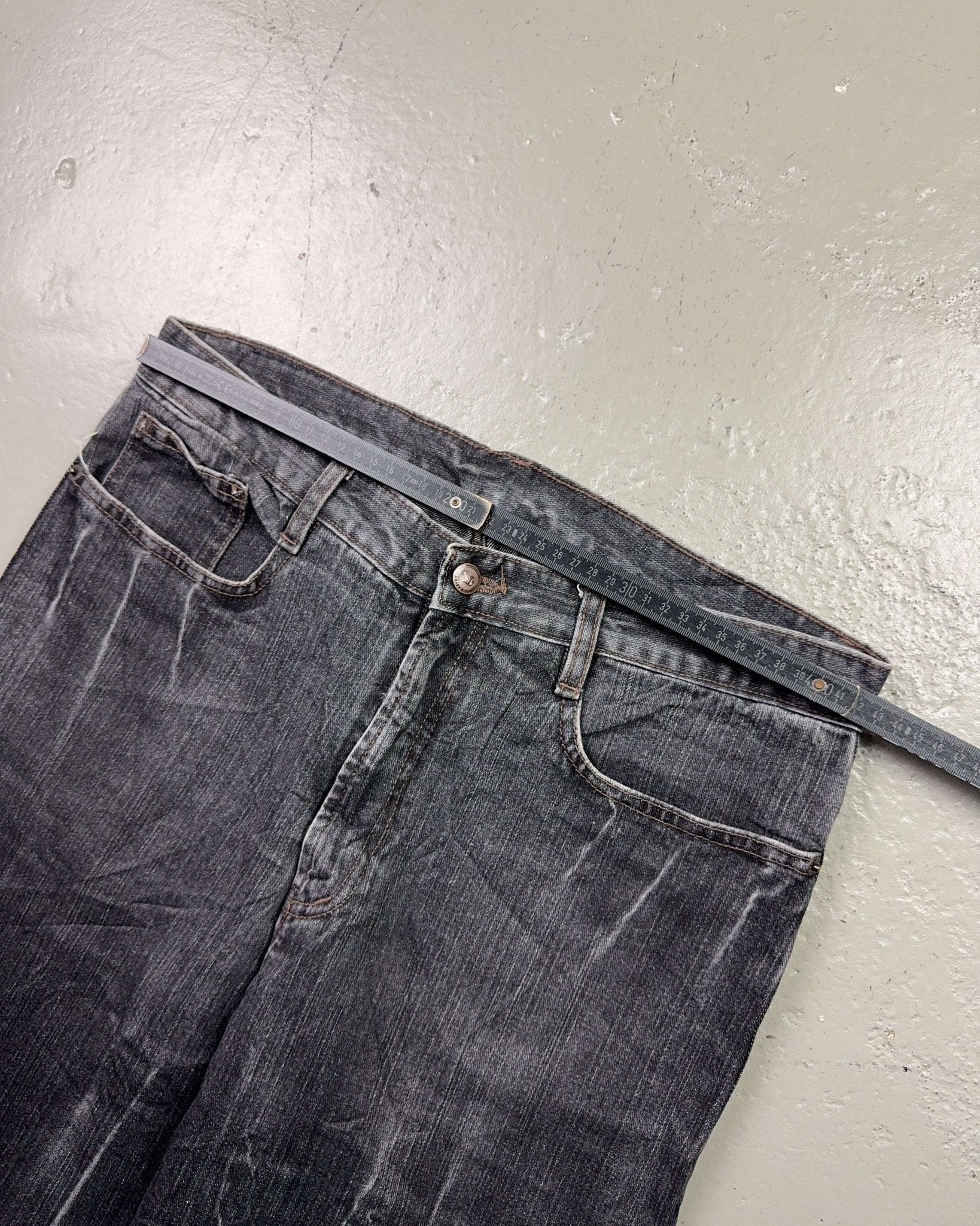 2000's Candid Keven Japanese Baggy Jeans *rare 32x30 (M)