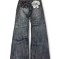 2000's Japanese Style Straight Jeans *rare 29x32 (S)